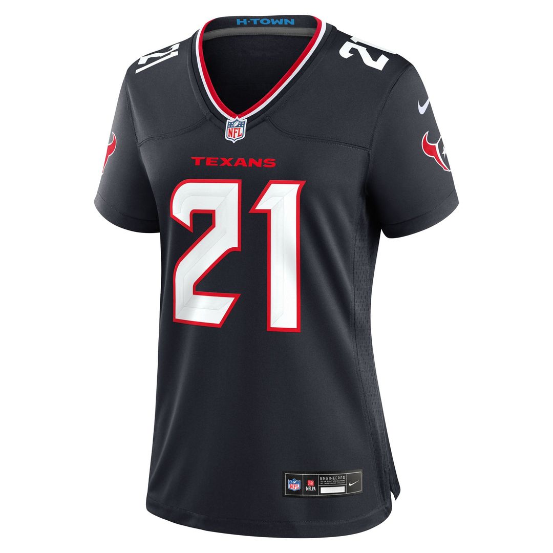 Nick Chubb Houston Texans Women's Team Jersey - Navy