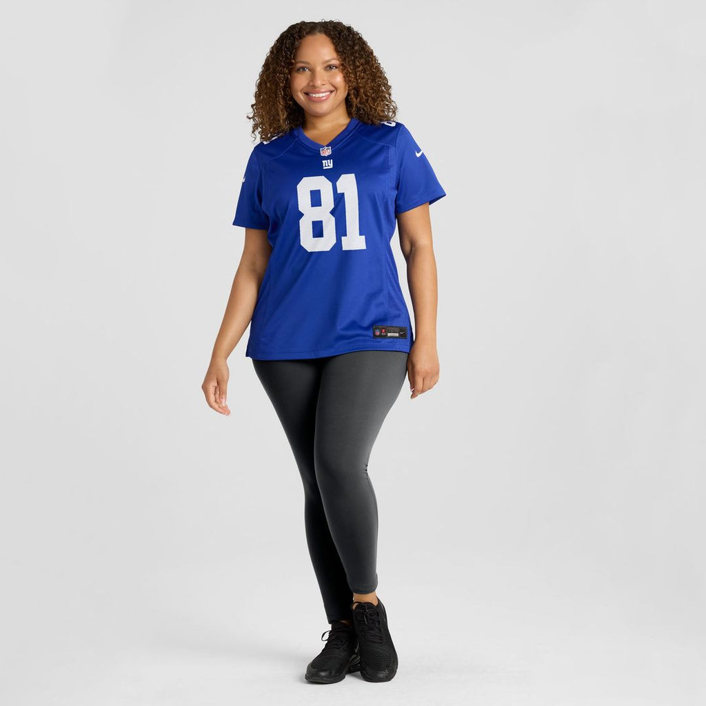 Beaux Collins New York Giants Women's Team Jersey - Royal