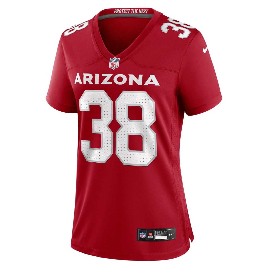Chad Ryland Arizona Cardinals Women's Team Jersey - Cardinal