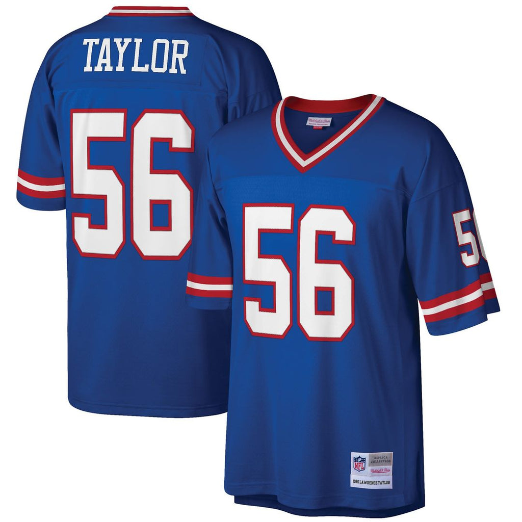 Lawrence Taylor New York Giants Big & Tall 1986 Retired Player Jersey - Royal