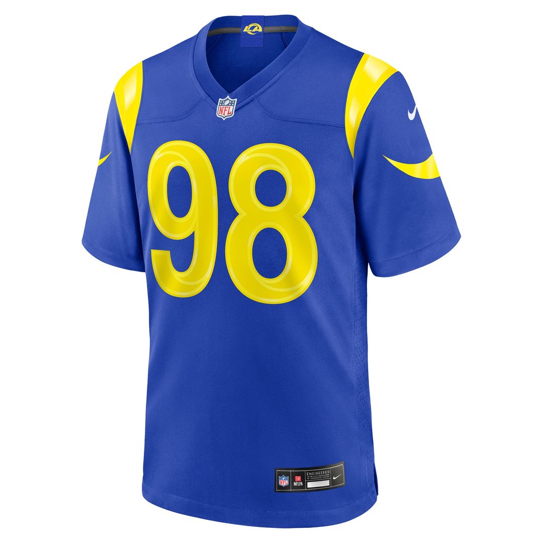Jaxson Moi Los Angeles Rams Jersey - Royal