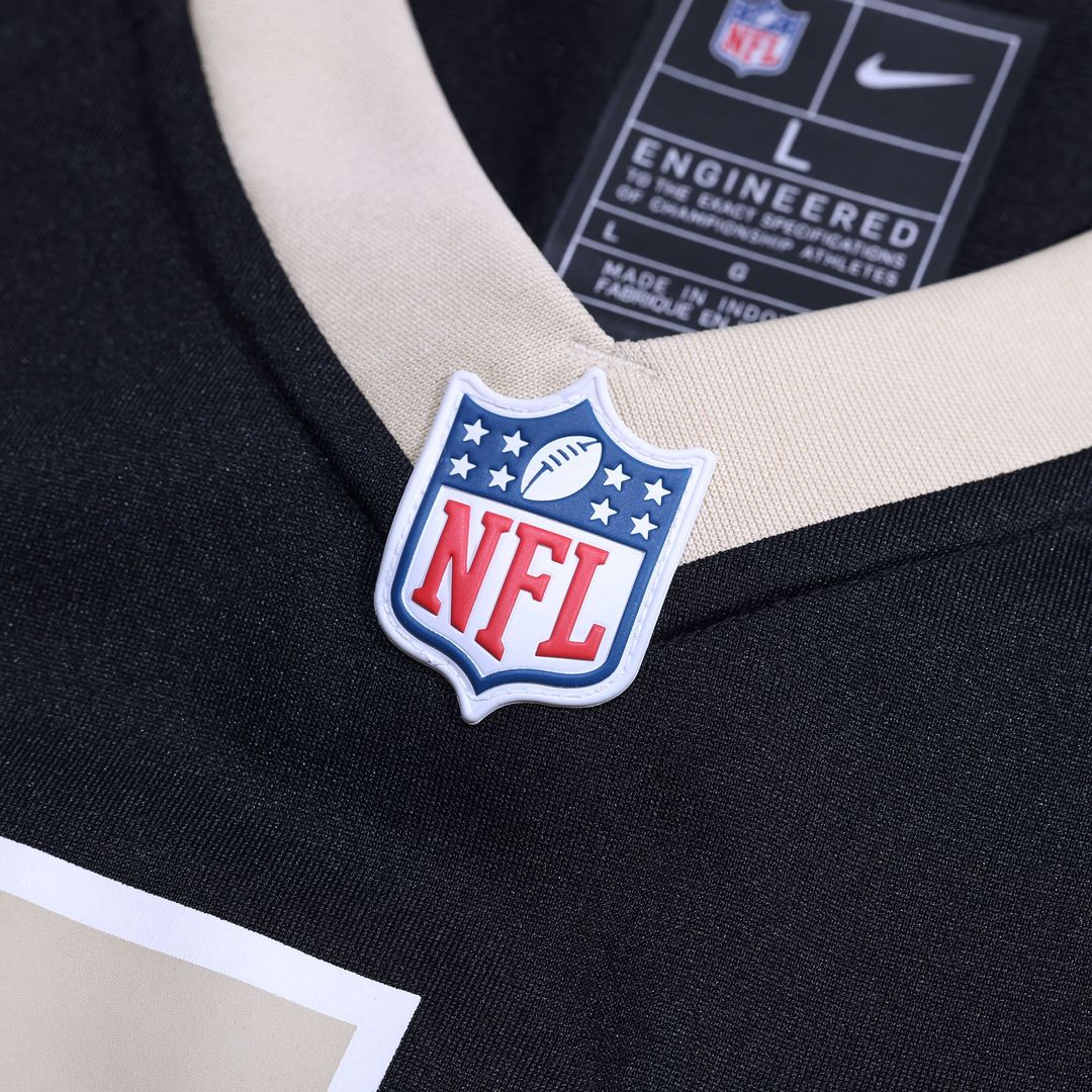 Taliese Fuaga New Orleans Saints Jersey - Black