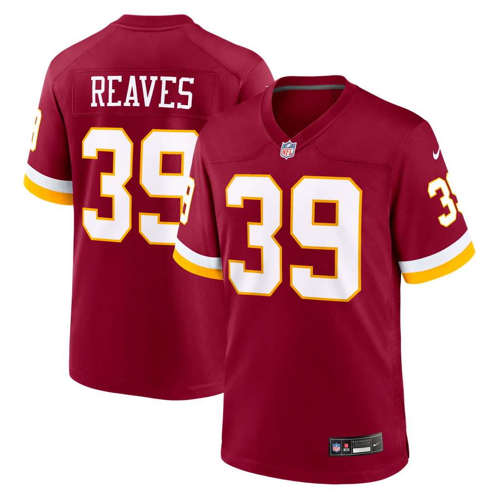 Jeremy Reaves Washington Commanders Game Championship Era Jersey - White