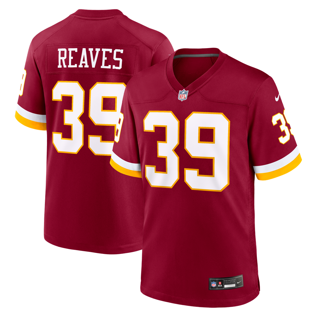 Jeremy Reaves Washington Commanders Game Championship Era Jersey - White