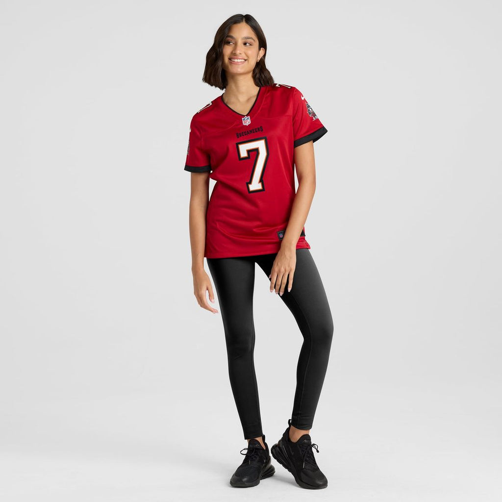 Bucky Irving Tampa Bay Buccaneers Women's Jersey - Red