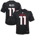 Jalon Walker Atlanta Falcons Youth Team Jersey - Black