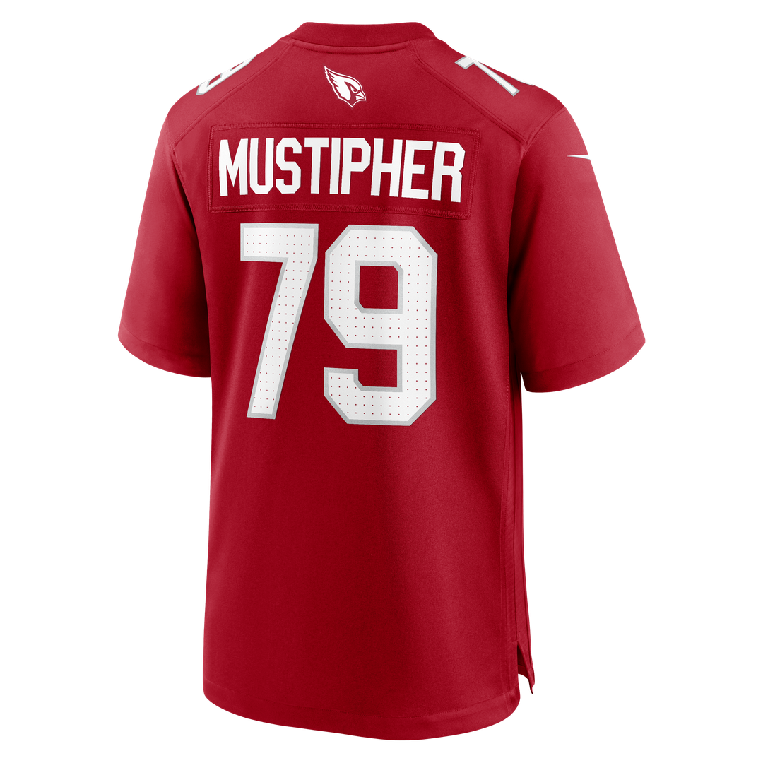 PJ Mustipher Arizona Cardinals Team Jersey - Cardinal