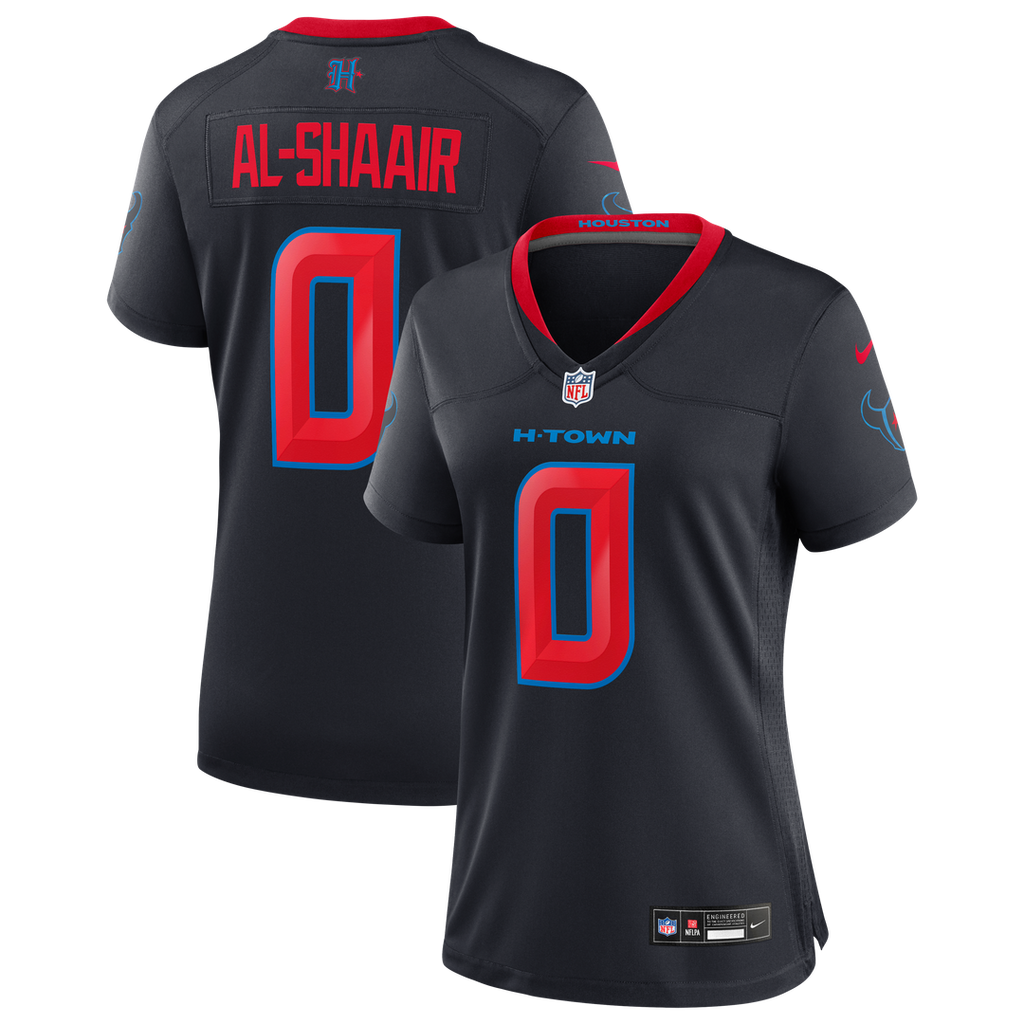 Azeez Al-Shaair Houston Texans Women's Alternate Jersey - Navy