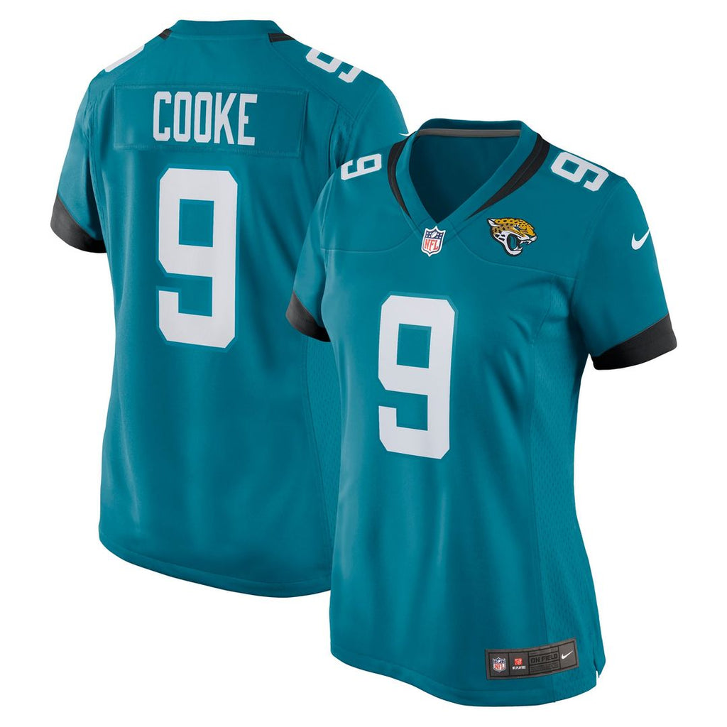 Logan Cooke Jacksonville Jaguars Women's Jersey - Teal