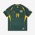 Green Bay Packers Youth Football x Football V-Neck Fan Top - Green