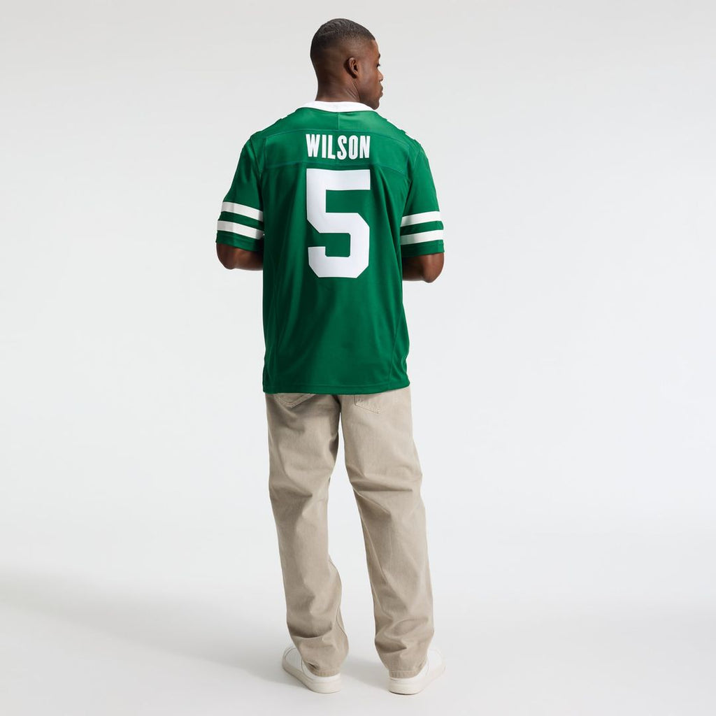 Garrett Wilson New York Jets Team Stitched Jersey - Legacy Green