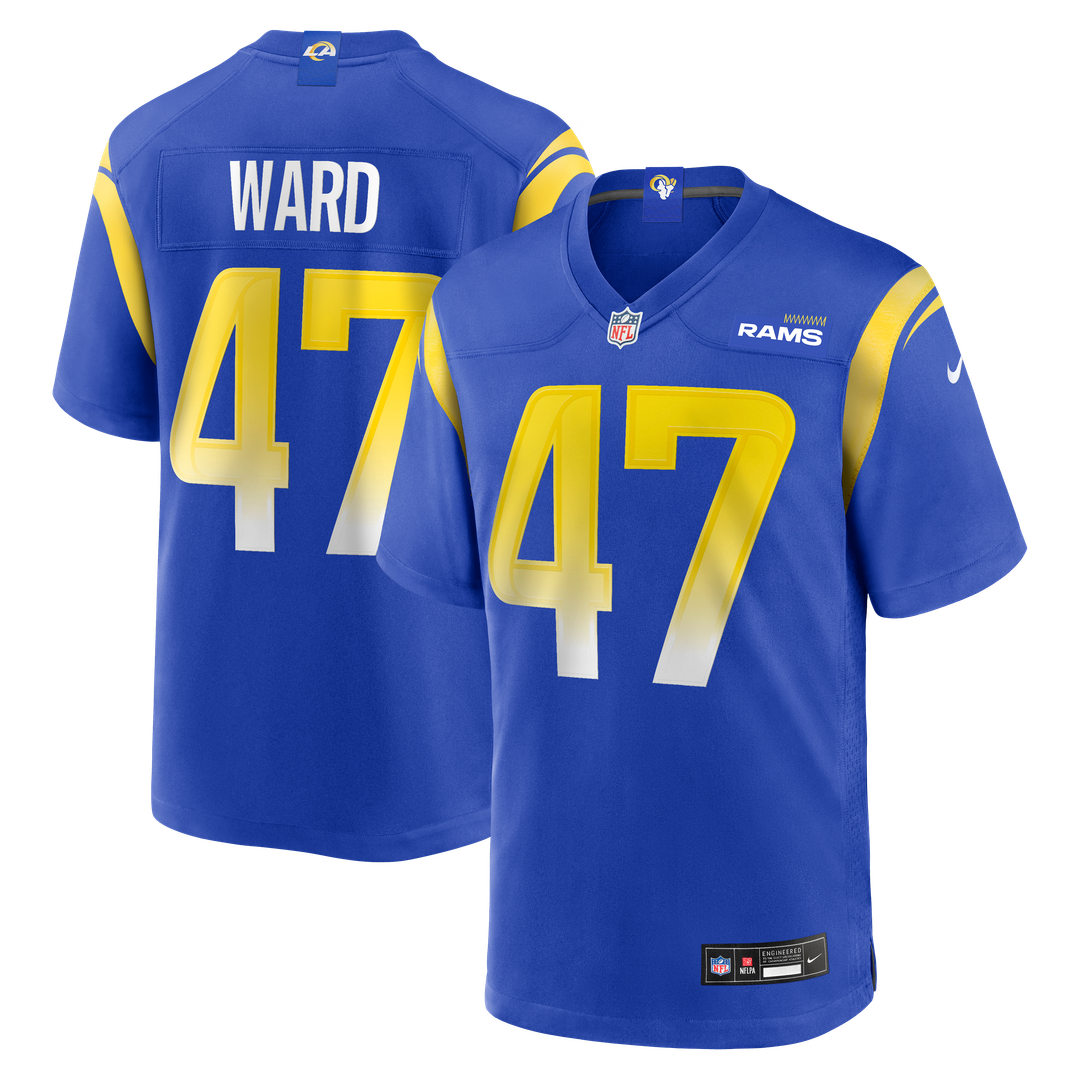 Alex Ward Los Angeles Rams Home Jersey - Royal