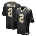 Spencer Rattler New Orleans Saints Team Jersey - Black