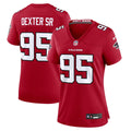 Gervon Dexter Sr. Atlanta Falcons Women's Team Jersey - Red