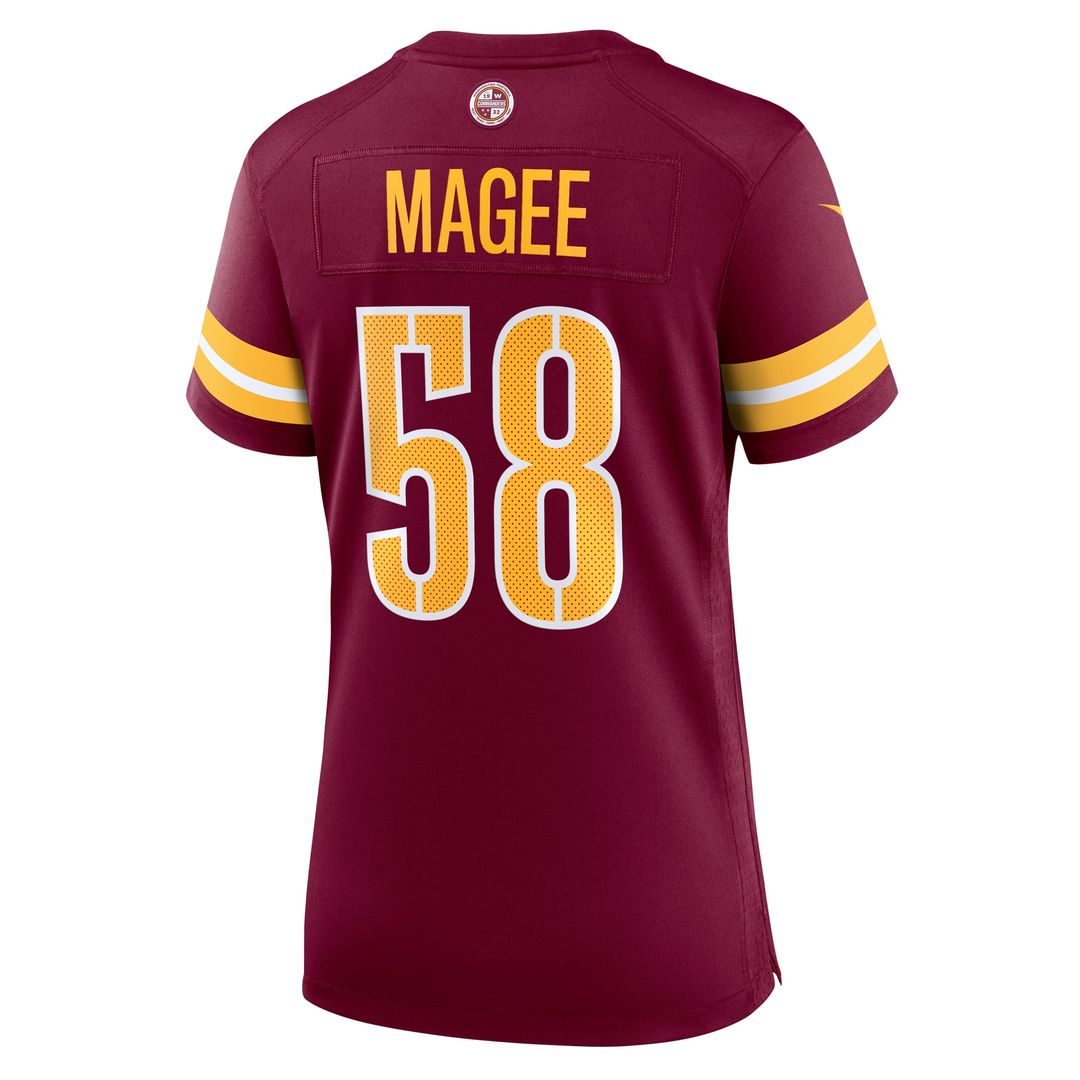 Magee Washington Commanders Women's Team Jersey - Burgundy