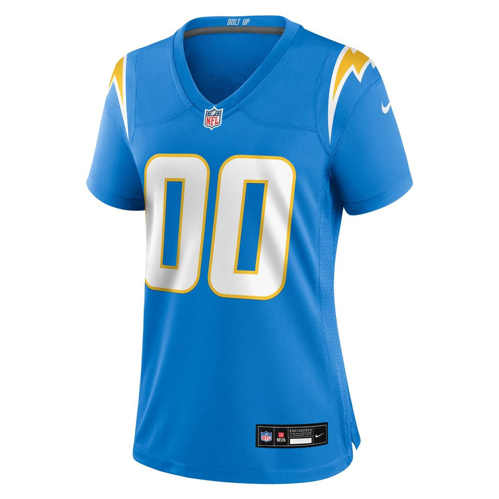 Los Angeles Chargers Women's Alternate Charger Power Game Custom Jersey - Gold