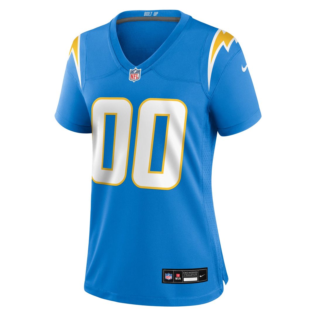 Los Angeles Chargers Women's Alternate Charger Power Game Custom Jersey - Gold