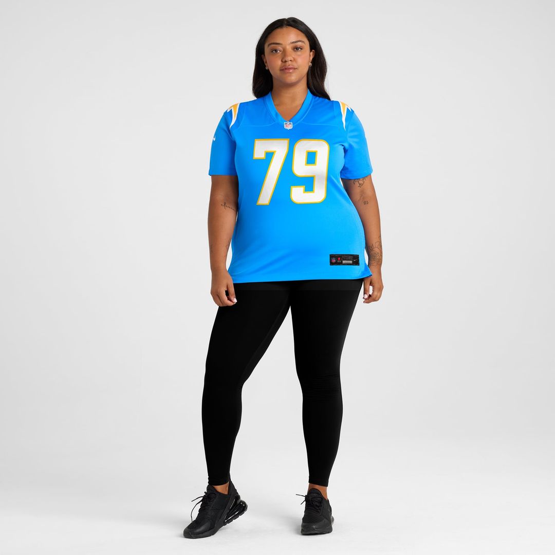 Trey Pipkins III Los Angeles Chargers Women's Jersey - Powder Blue