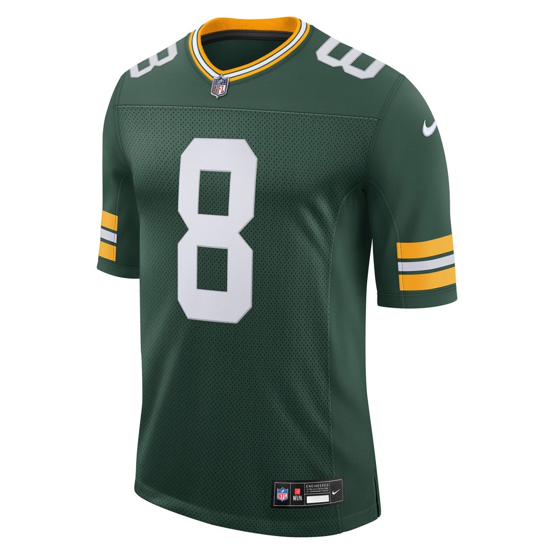Josh Jacobs Green Bay Packers Stitched Jersey - Green