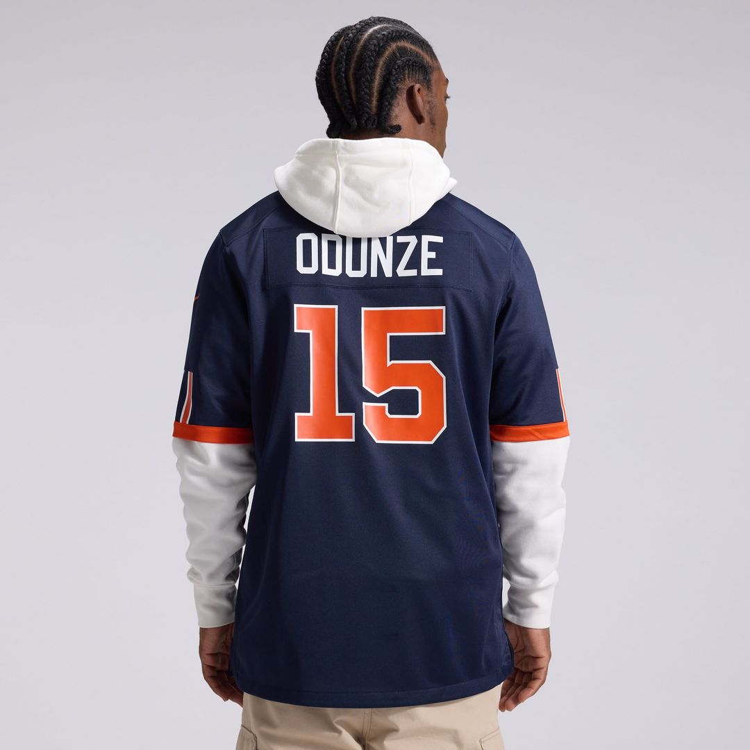 Rome Odunze Chicago Bears 2026 Rivalries Collection Jersey - Navy