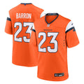 Jahdae Barron Denver Broncos Team Jersey - Orange