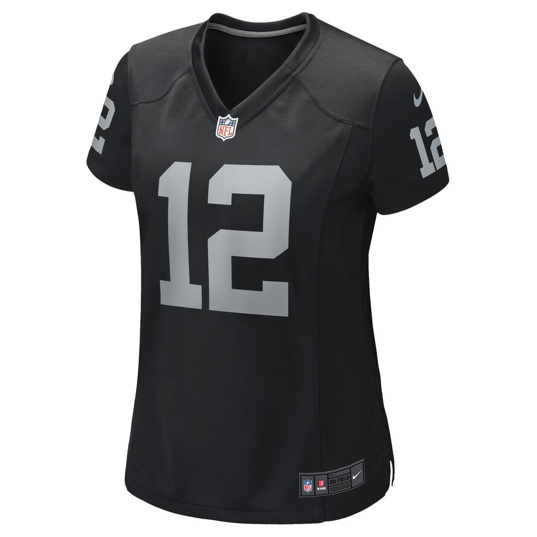 Ken Stabler Las Vegas Raiders Women's Game Retired Player Jersey - Black