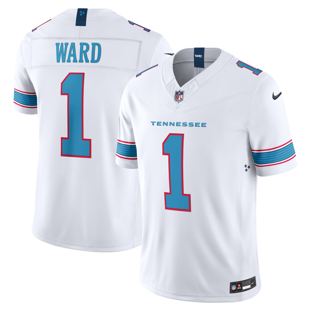 Cameron Ward Tennessee Titans Team Stitched Jersey - Light Blue