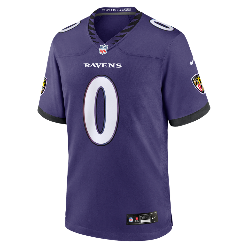 Roquan Smith Baltimore Ravens Team Jersey - Purple