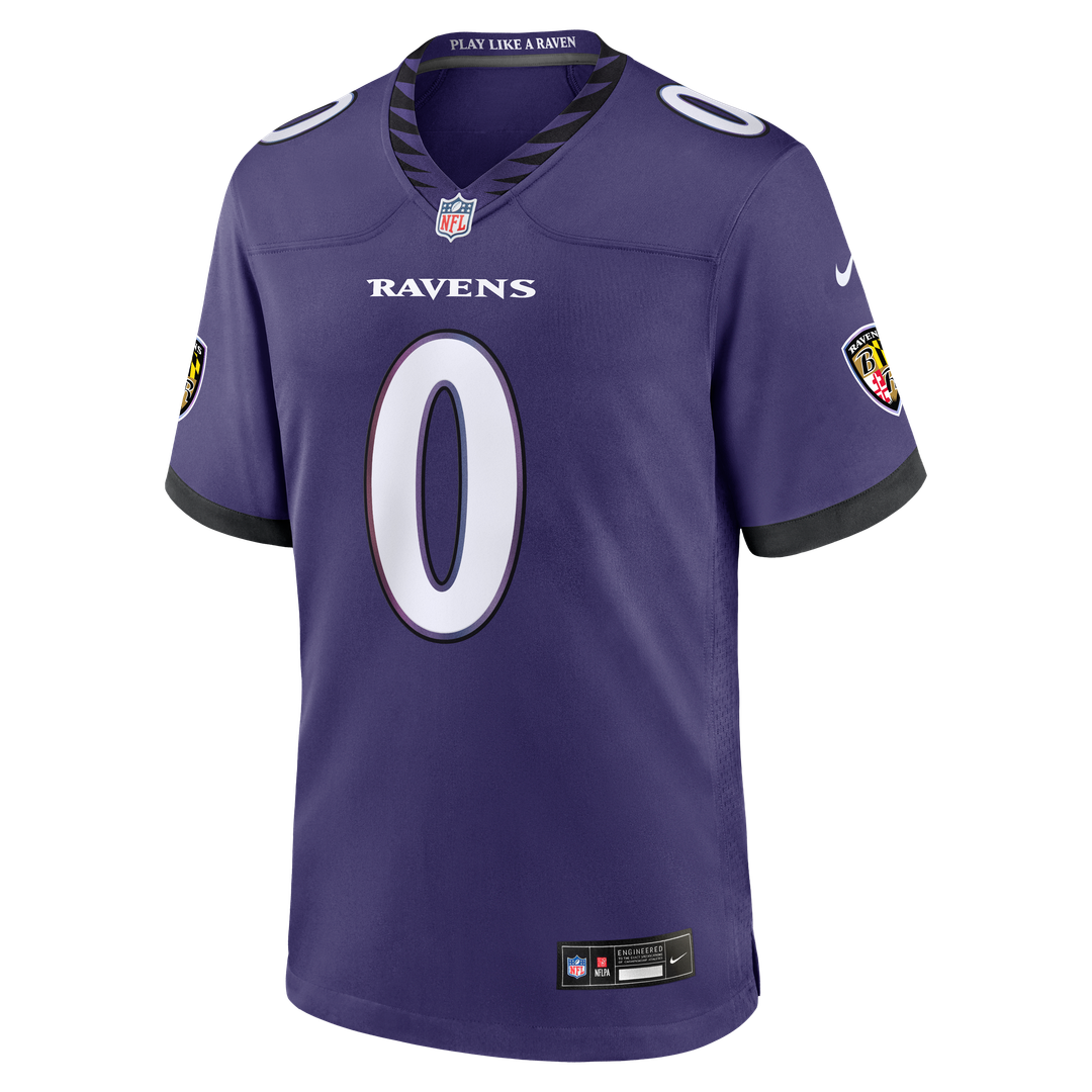Roquan Smith Baltimore Ravens Team Jersey - Purple
