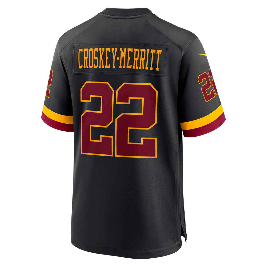 Jacory Croskey-Merritt Washington Commanders Jersey - Burgundy