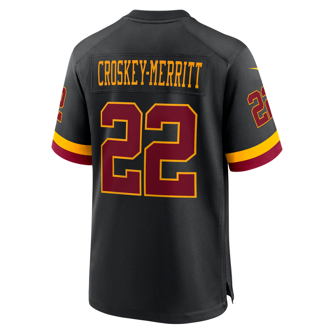 Jacory Croskey-Merritt Washington Commanders Jersey - Burgundy