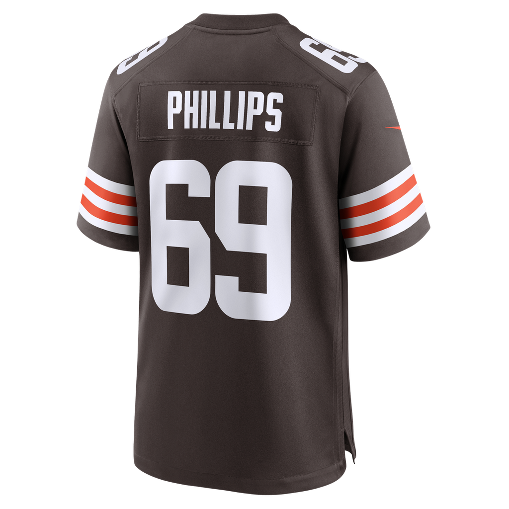 Tyre Phillips Cleveland Browns Team Jersey - Brown