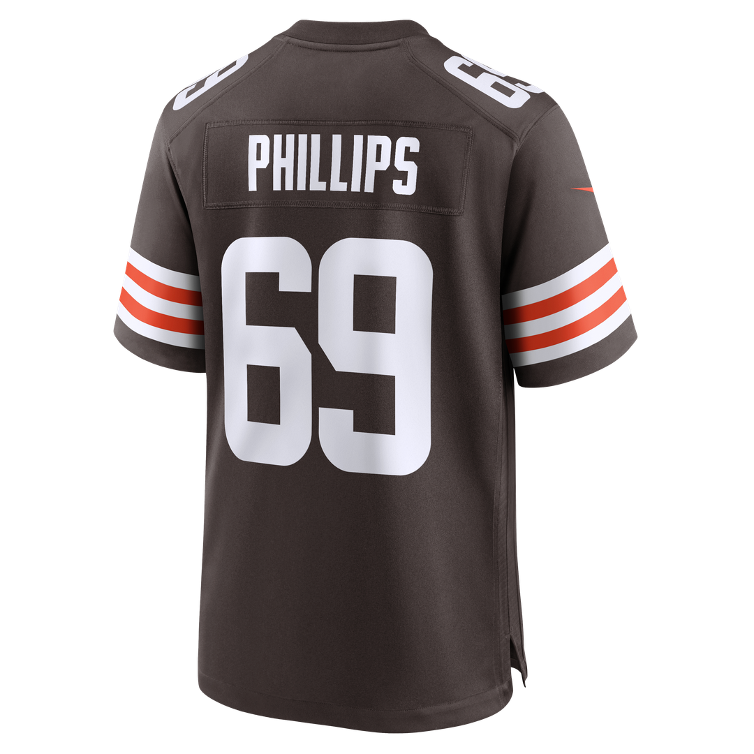 Tyre Phillips Cleveland Browns Team Jersey - Brown