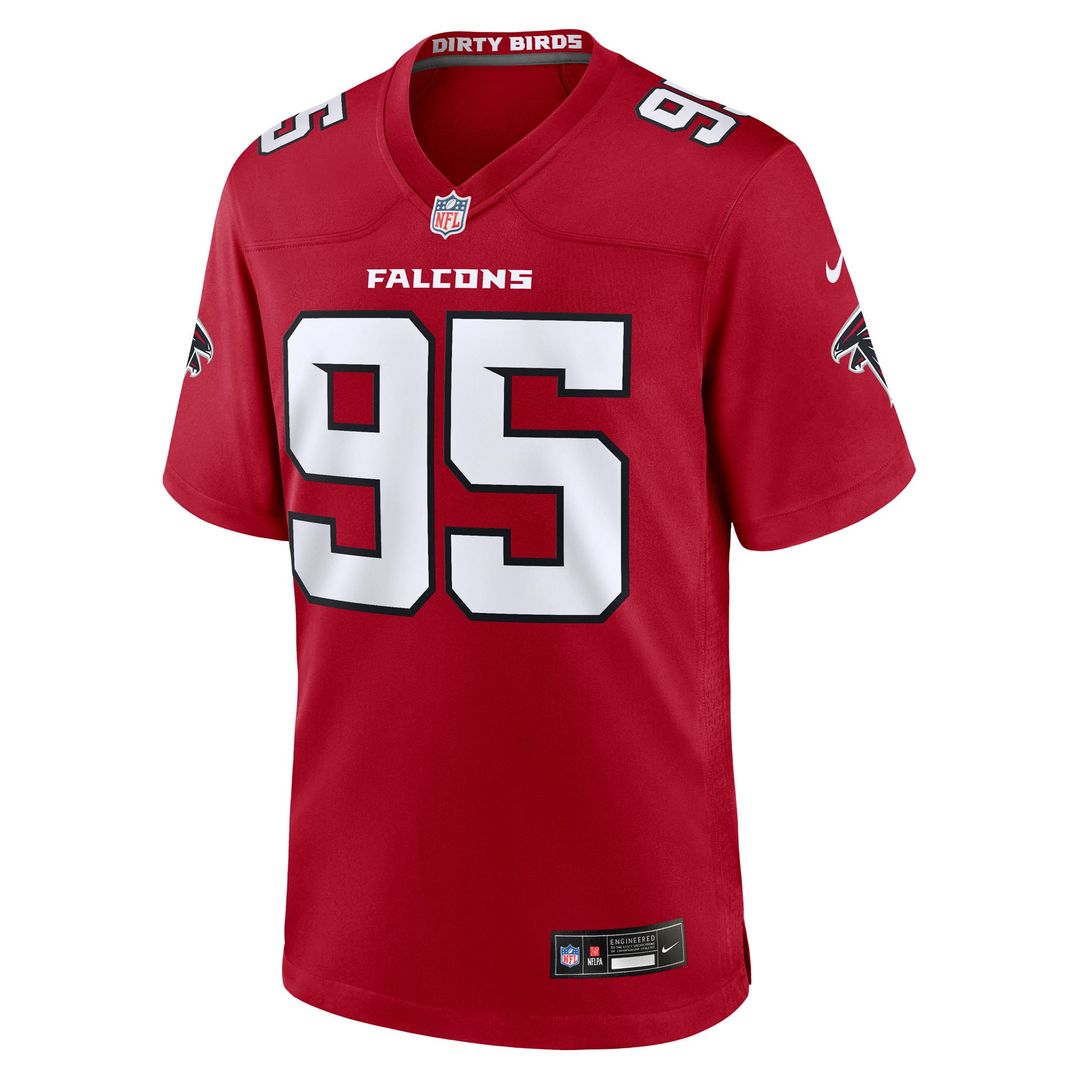 Gervon Dexter Sr. Atlanta Falcons Team Jersey - Red