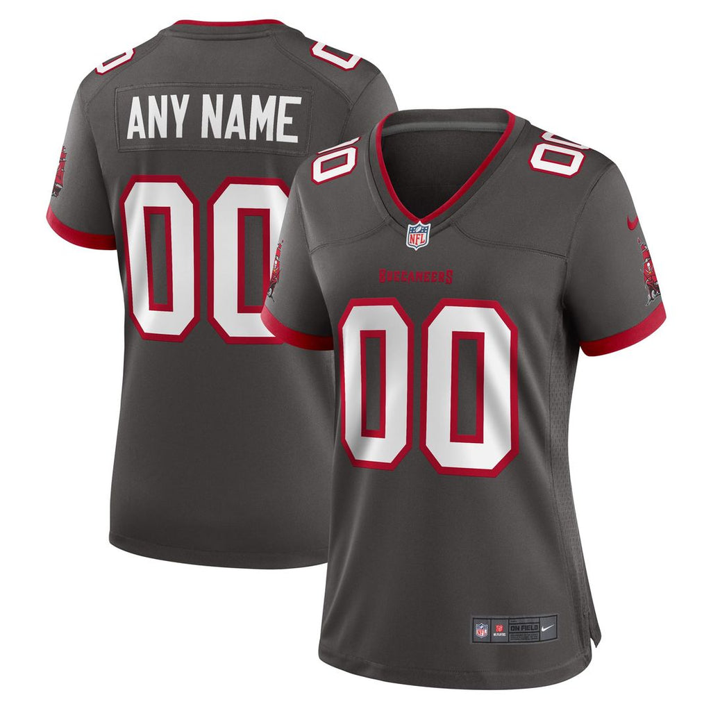 Tampa Bay Buccaneers Women's Custom Jersey - Red