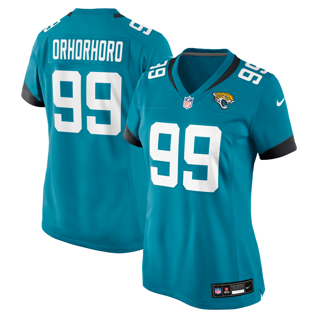 Ruke Orhorhoro Jacksonville Jaguars Women's Team Jersey - Teal
