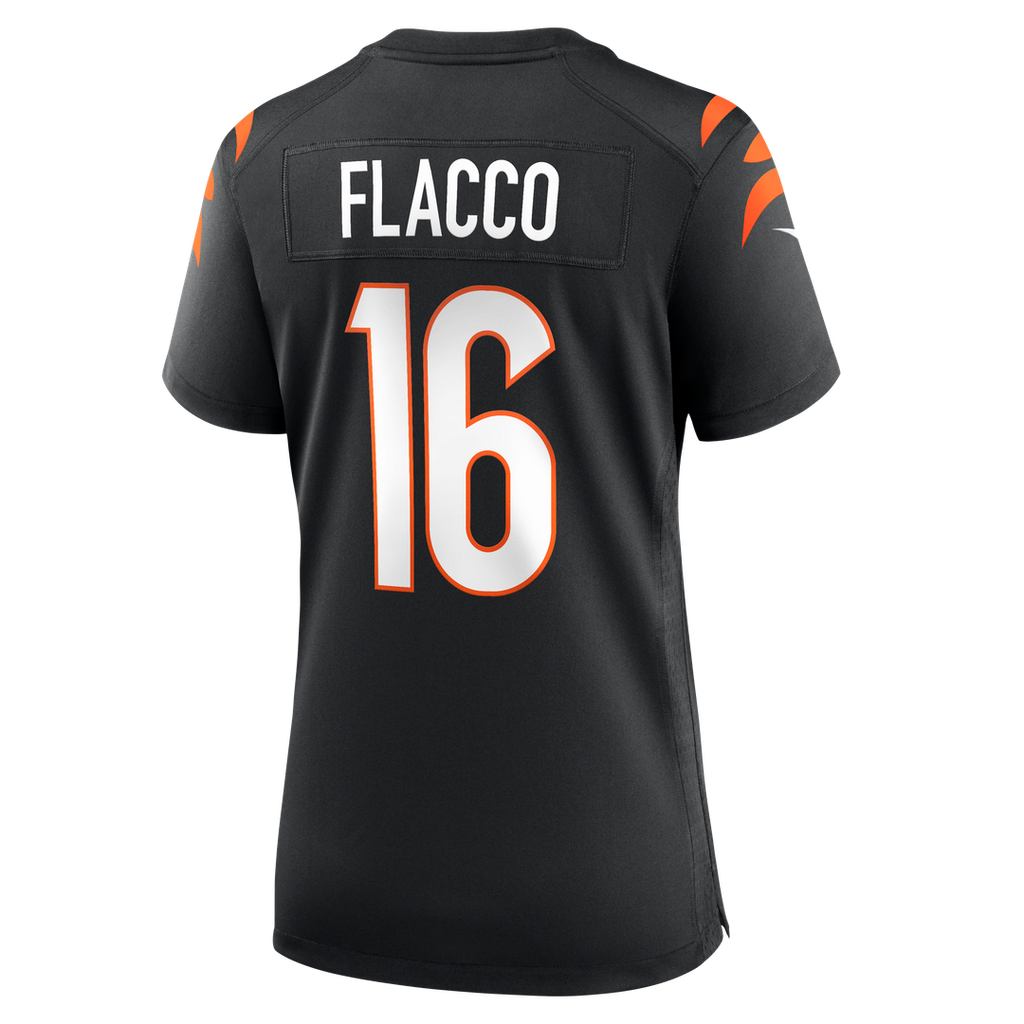 Joe Flacco Cincinnati Bengals Women's Team Jersey - Black