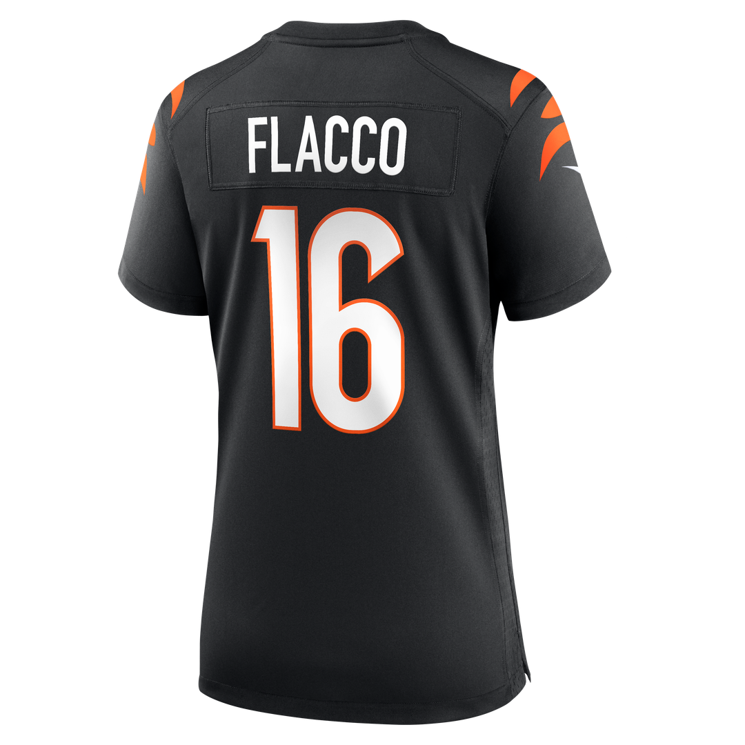 Joe Flacco Cincinnati Bengals Women's Team Jersey - Black