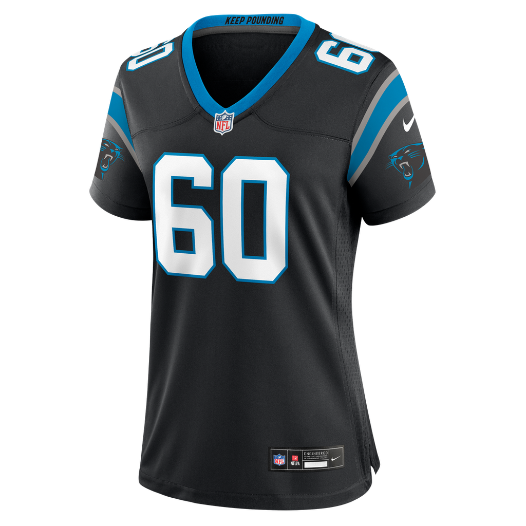 Nick Samac Carolina Panthers Women's Team Jersey - Black