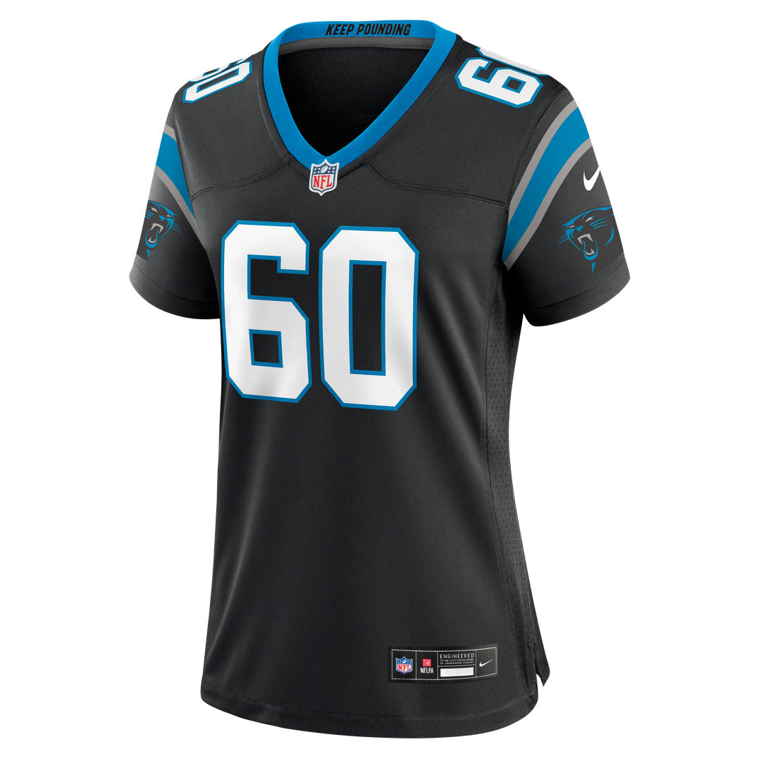 Nick Samac Carolina Panthers Women's Team Jersey - Black