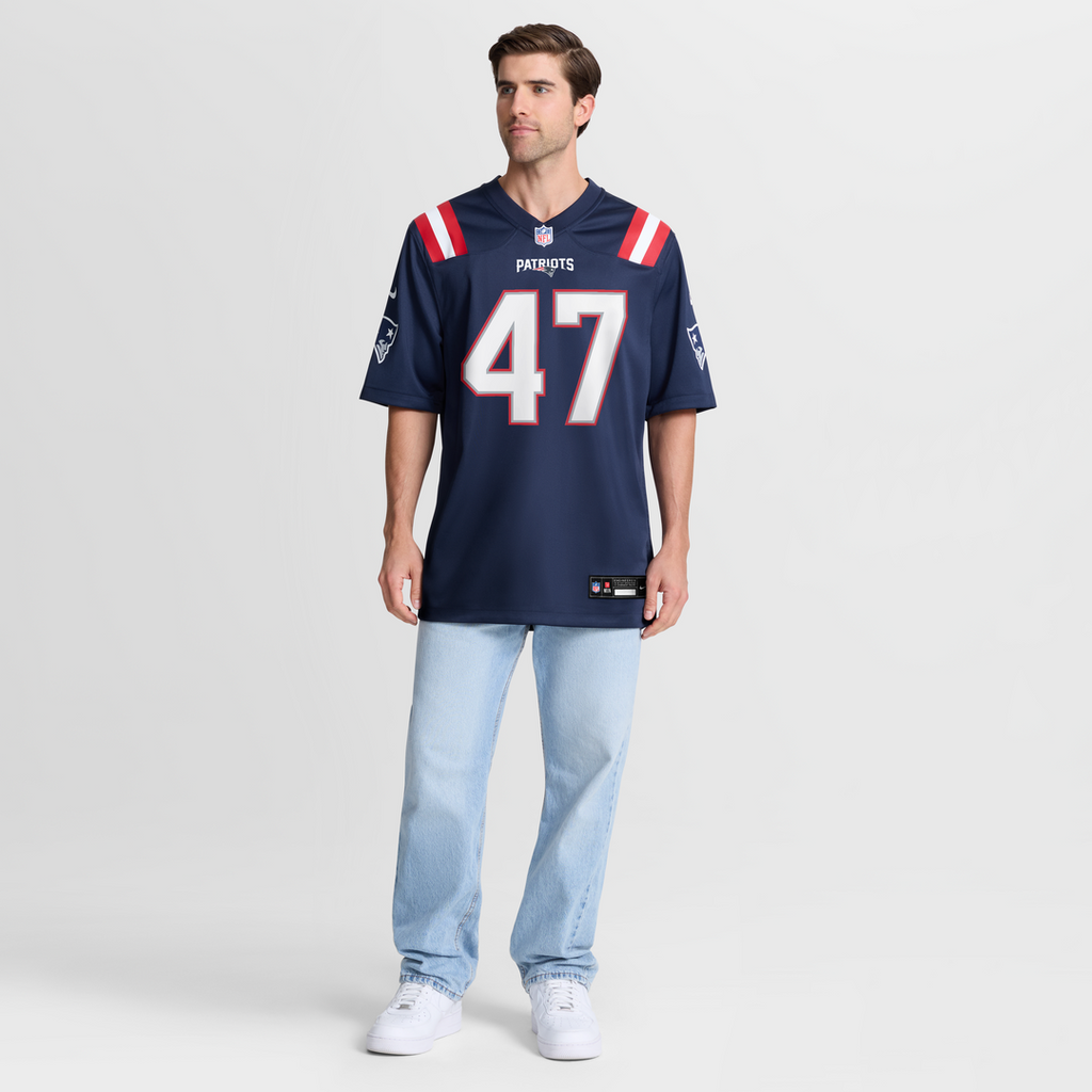Julian Ashby New England Patriots Team Jersey - Navy