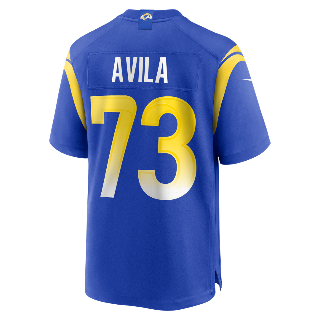 Steve Avila Los Angeles Rams Home Jersey - Royal