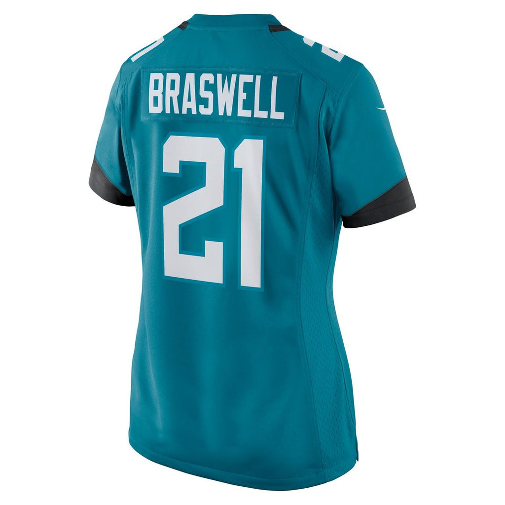 Christian Braswell Jacksonville Jaguars Women's Team Jersey - Teal
