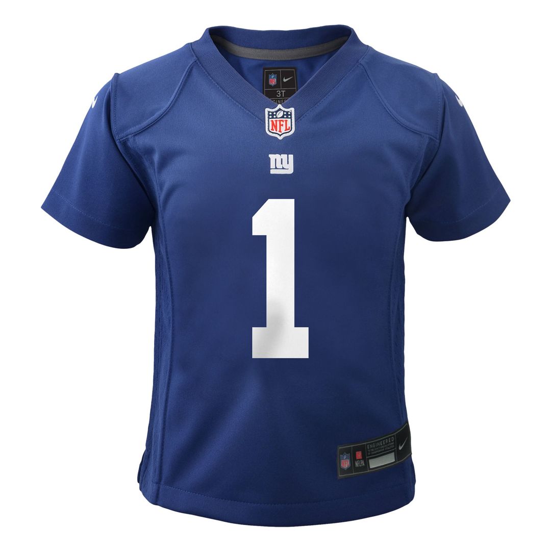 Malik Nabers New York Giants Preschool Team Player Jersey - Royal