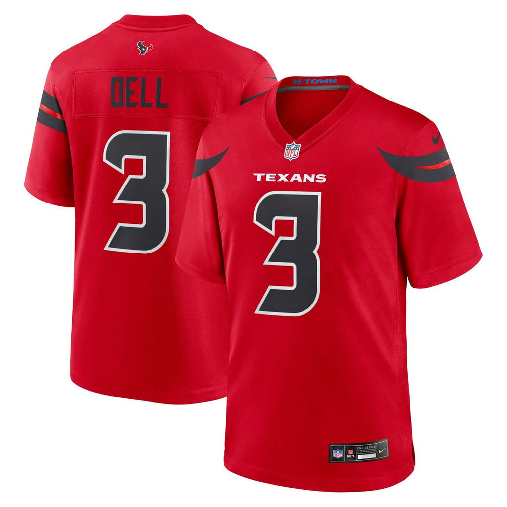 Tank Dell Houston Texans Jersey - White