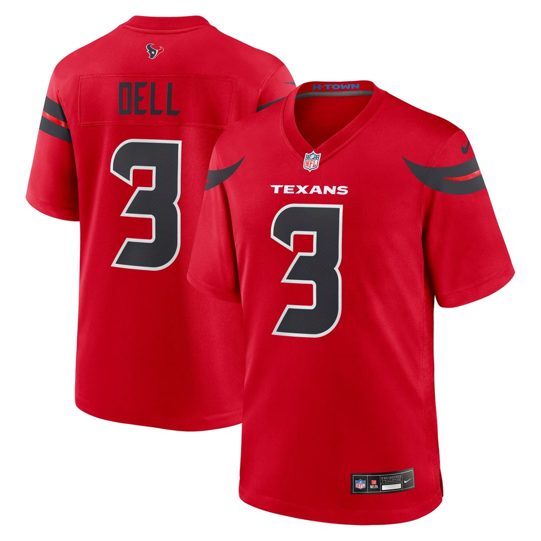 Tank Dell Houston Texans Jersey - Navy