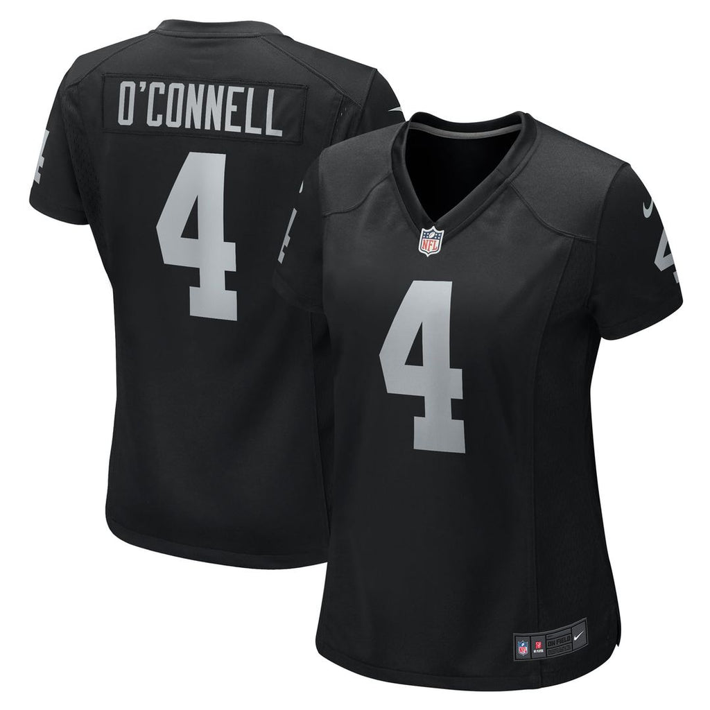 Aidan O'Connell Las Vegas Raiders Women's Jersey - Black