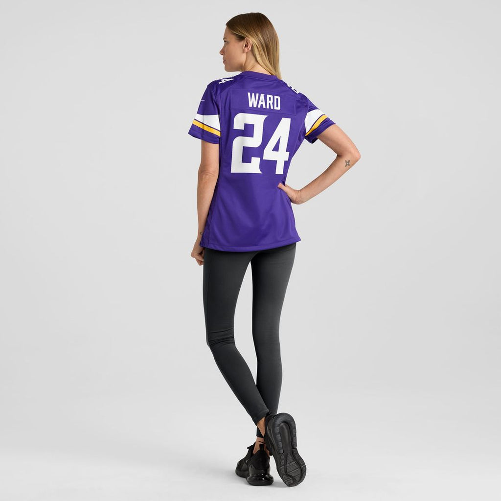 Jay Ward Minnesota Vikings Women's Team Jersey - Purple