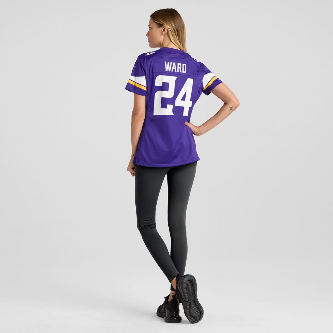 Jay Ward Minnesota Vikings Women's Team Jersey - Purple