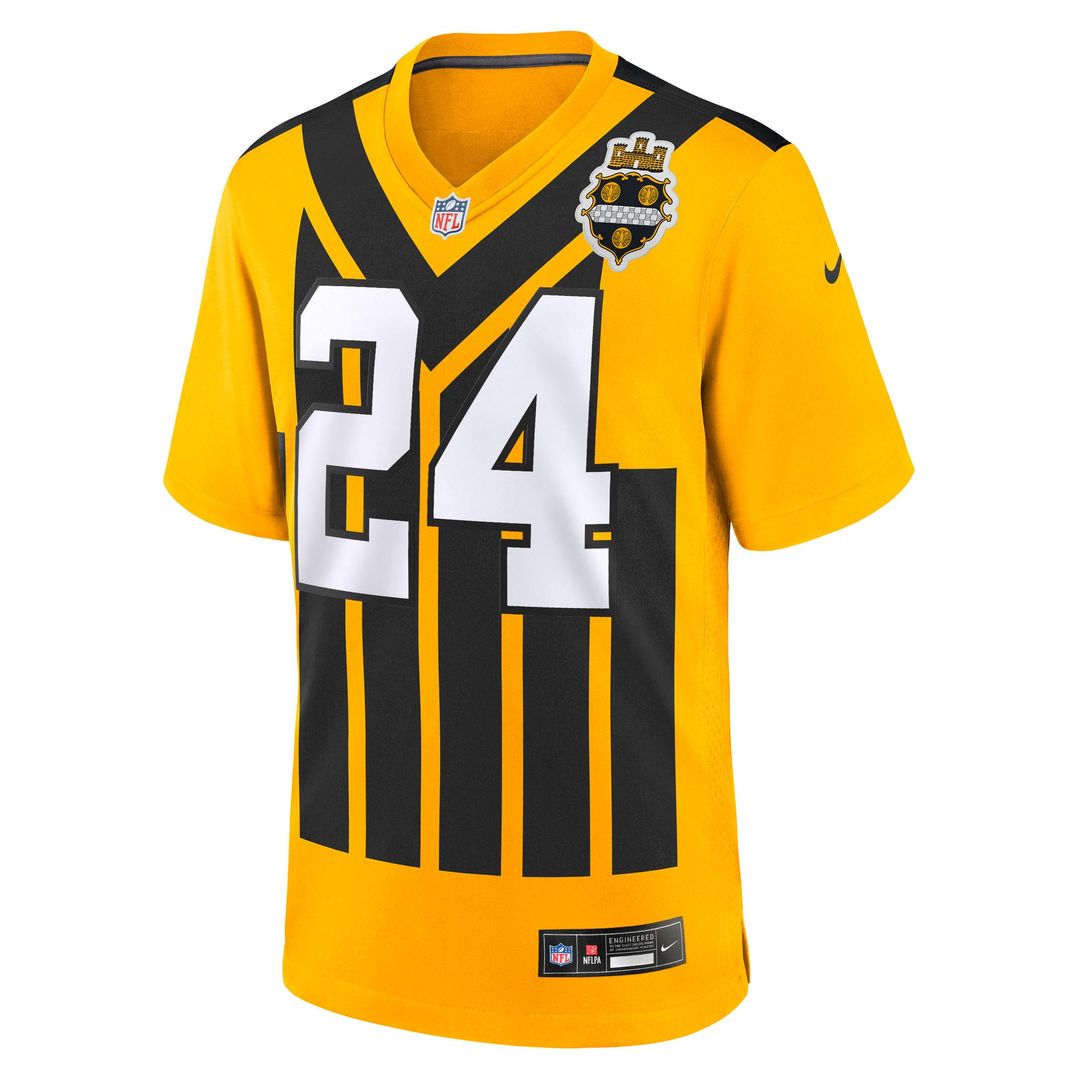 Joey Porter Jr. Pittsburgh Steelers Youth Alternate 1933 Throwback Jersey - Gold